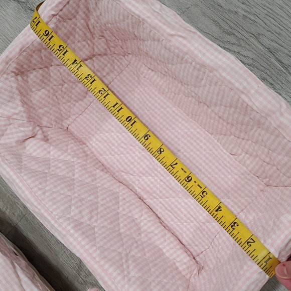 Koala Set of 2 Pink Baby Wicker Baskets - Picture 10 of 11